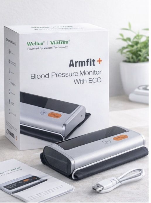 Тонометр Viatom Wellue Armfit+ з ЕКГ | Вимірювання тиску та серця