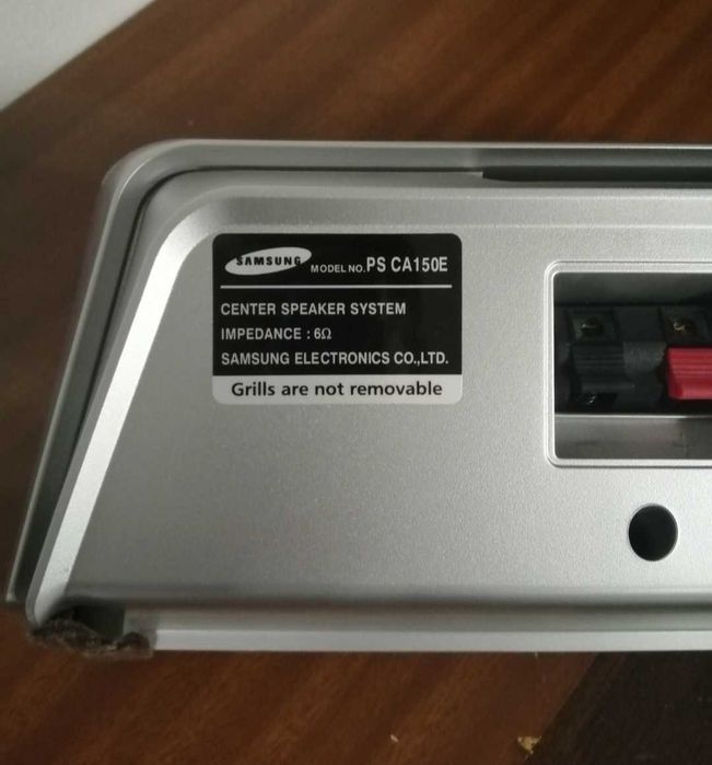 Colunas dvd home cinema