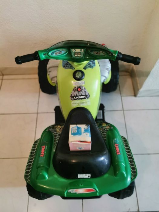 Moto Quatro Bateria (Tartarugas Ninja)