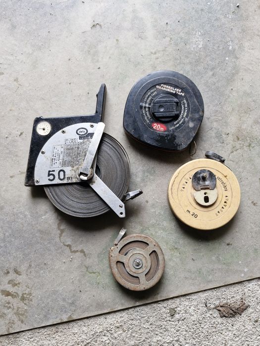 Fitas métricas antigas