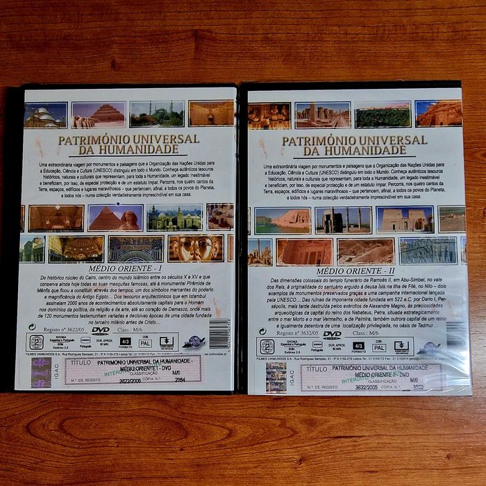Coleção Património da Humanidade (UNESCO) / COMPLETA e NOVA /13dvds