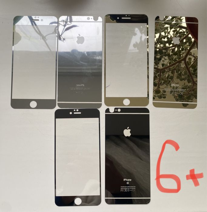 Двухстороние стекла на айфон 6/6s 7/8, 6+,7+,8+