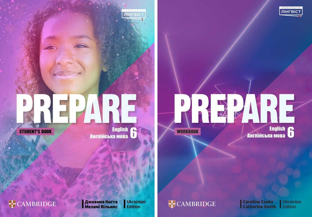 PREPARE 6 Student book, Workbook. Книжка і Зошит