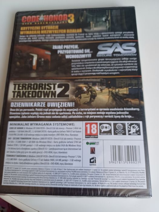 Code of Honor 3 stan nadzwyczajny PC dvd