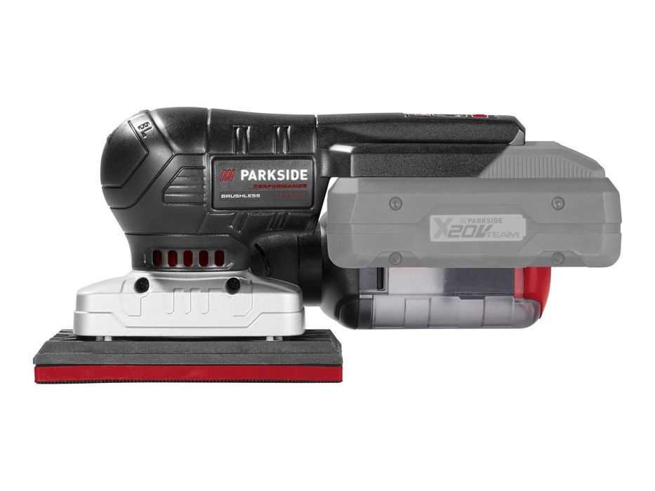 Parkside Performance Akumulatorowa szlifierka oscylacyjna 20V PAMSP A2