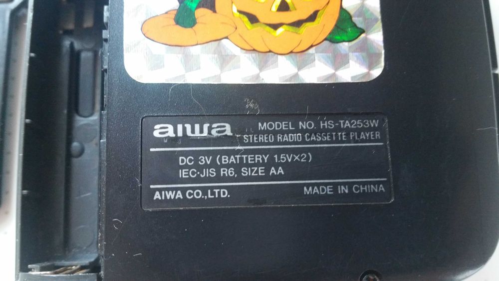 Кассетный плеер AIWA с радио