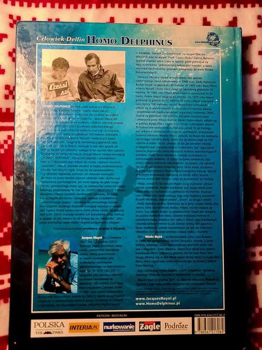 Homo Delphinus // Człowiek delfin - Jacques Mayol - stan BDB