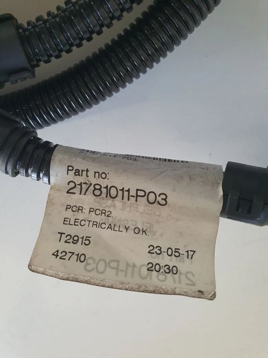 wiązka, przewód, instalacji elektrycznej, volvo 21781011