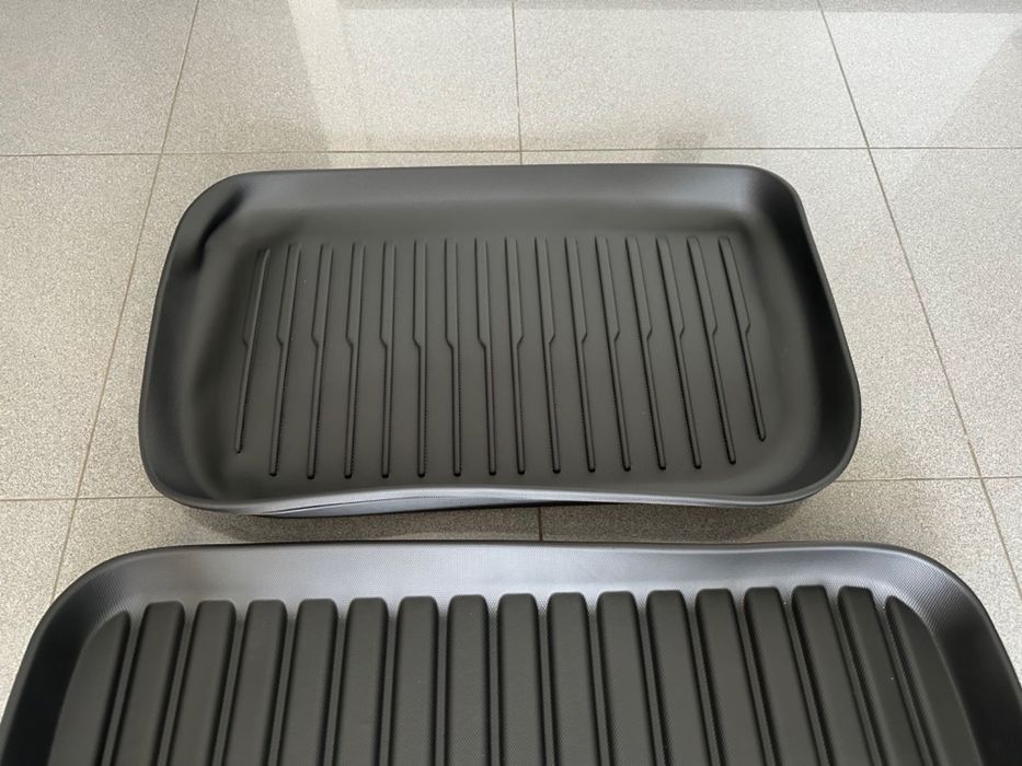 Conjunto 9 Tapetes Borracha TPE All Weather Tesla Model Y 2025 Juniper