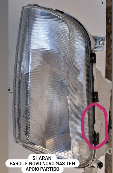 Farol esquerdo vw sharan