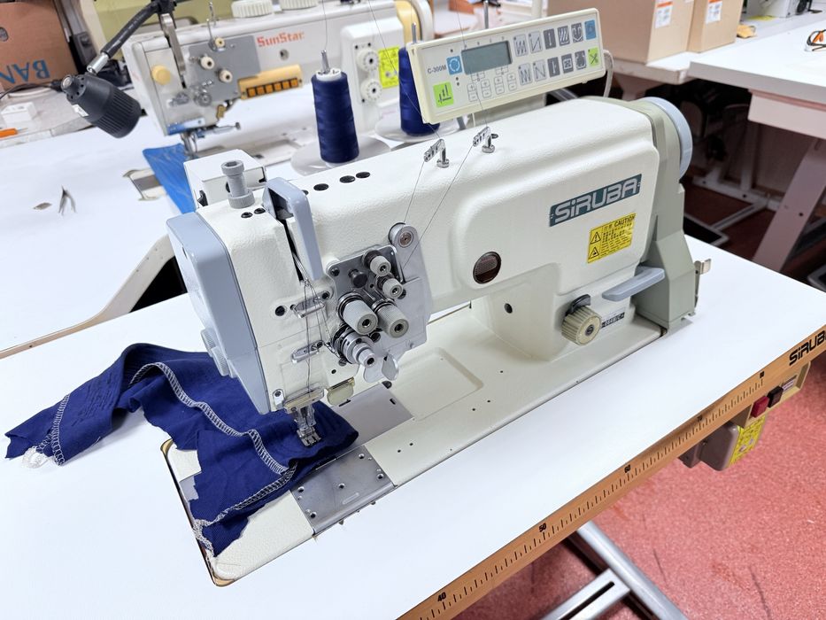 Dwuigłówka Siruba T828-45(Juki) automat Servo 230V rozstaw 6,4mm