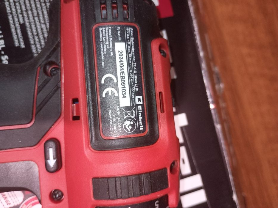 Wiertarko-wkrętarka EINHELL TE-CD 18/40 LI BL