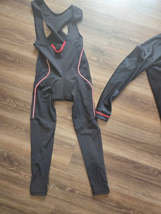 Zestaw rowerowy ocieplany M (165-175 cm) bluza GHOST GSG + spodnie FDX z wkładką