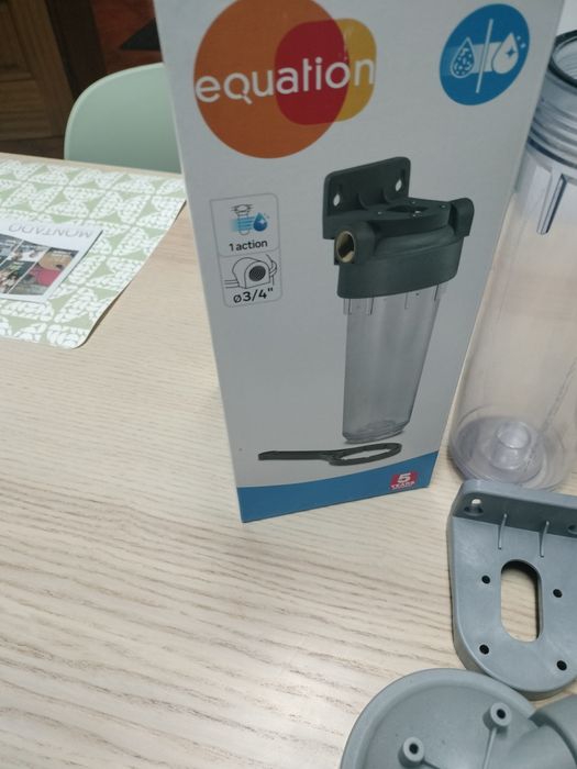 Filtro de água equation