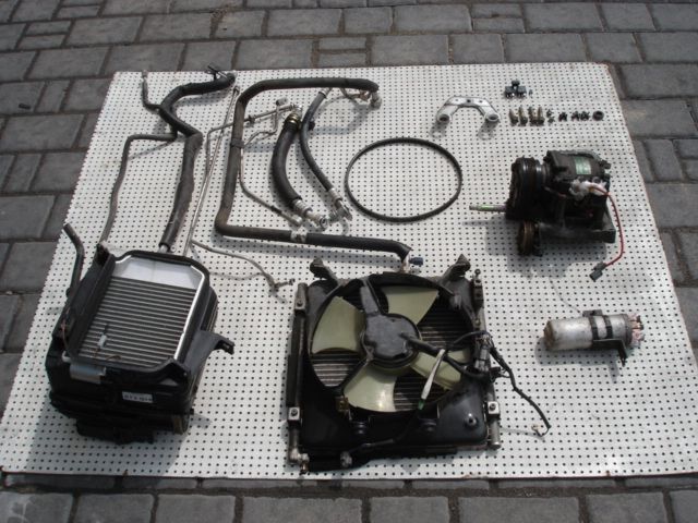 klimatyzacja kompleta honda civic 5d 1995-01montaż