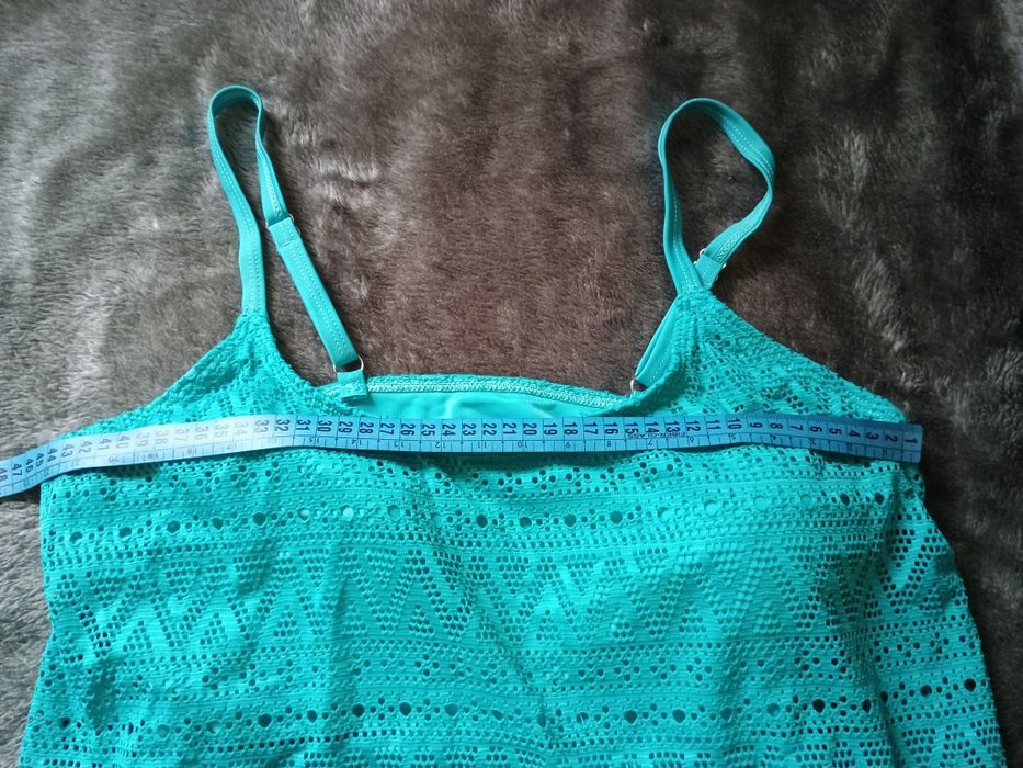 Tankini turkusowe