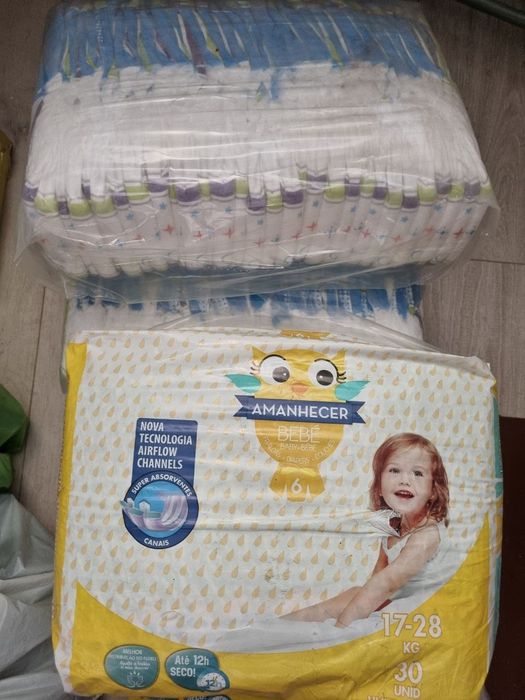 Подгузники разные 5-6