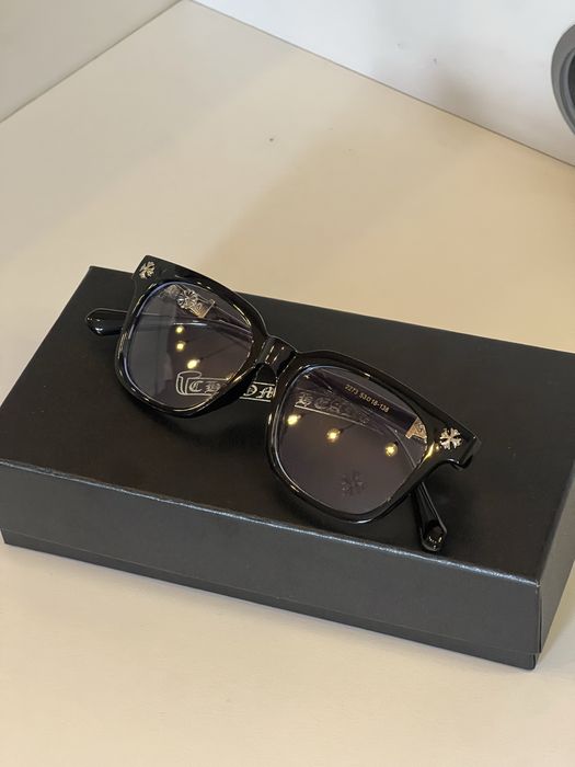 Очки Chrome Hearts Хром Хартс чорні