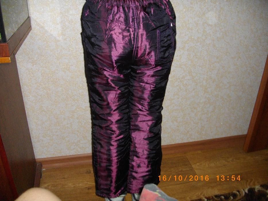 теплые штаны на девочку