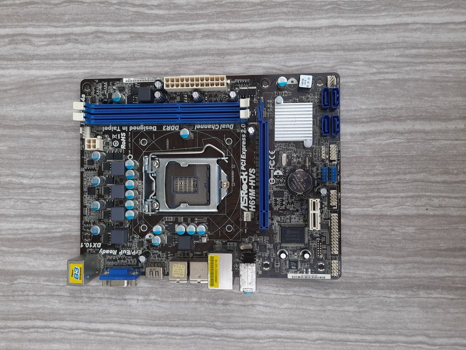 ASRock H61M-HVS Socket 1155 DDR3 | Несправна | На запчастини або ремонт