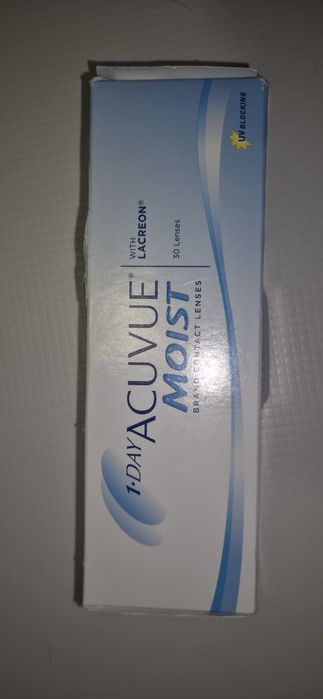 Soczewki Day Acuvue Moist 30 szt Moc: +3.75, (BC): 8.50, DIA: 14.20