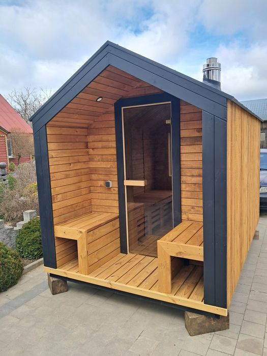 Sauna typu "Stodoła" ocieplona