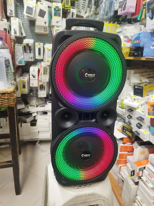 Karaoke Coluna Bluetooth com Microfone sem fio