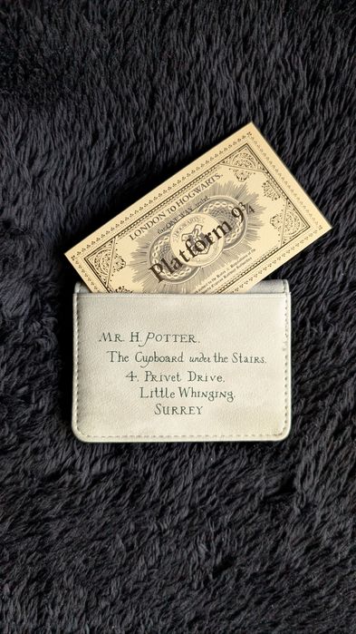 Кошелек в форме письма Harry Potter Hogwarts письмо Гарри Поттер