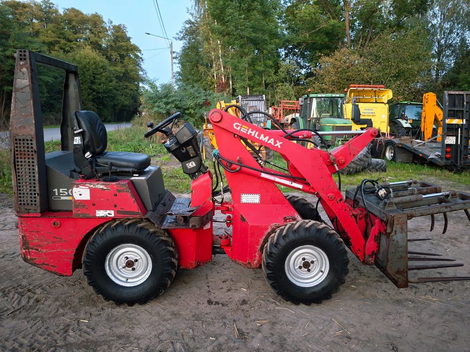 Mini ładowarka GEHL MAX 90 cm  OSPRZĘT  przegubowa  gehlmax weidemann