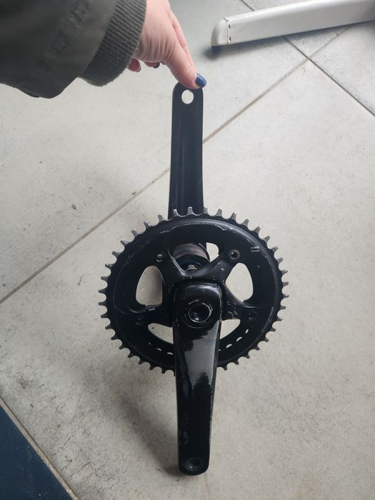 Pedaleiro com 2 pratos