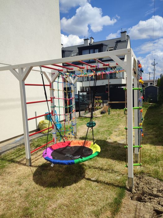 Nowoczesny zręcznościowy plac zabaw-małpi gaj