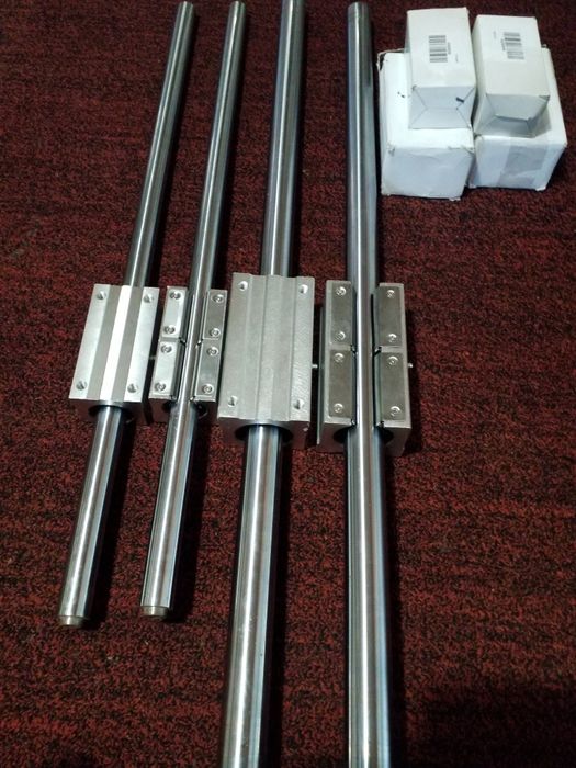 Линейные направляющие валы с подшипниками