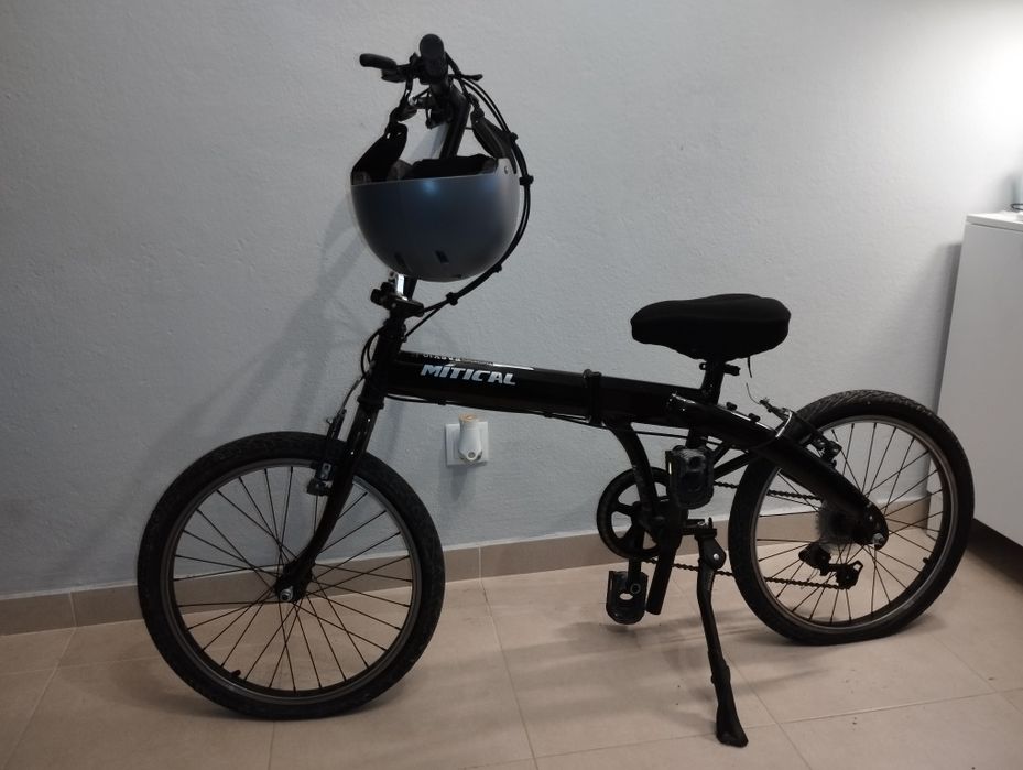 Bicicleta Dobrável + Extras