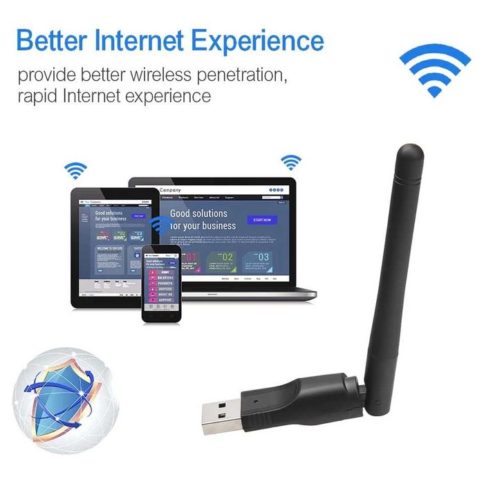 USB Wi-fi адаптер МТ-7601 wifi Роутер 802.11