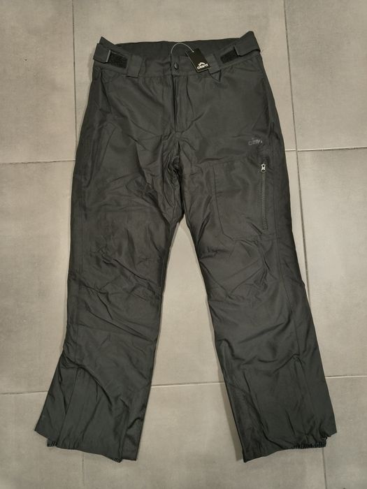 Czarne spodnie narciarskie Crivit