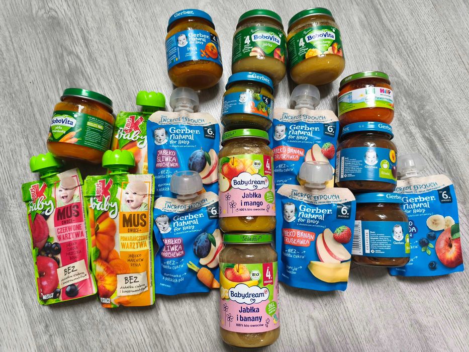 Jedzenie dla niemowląt gerber babydream bobovita kubuś