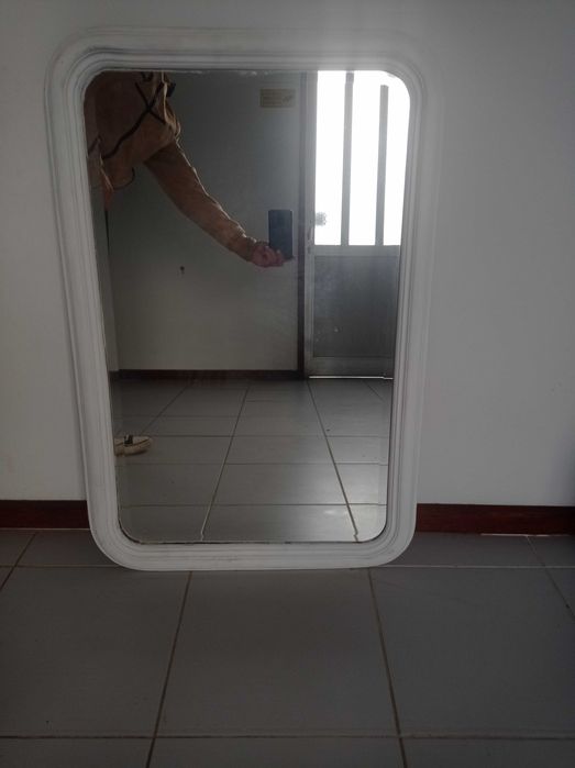 Espelho  Moldura Branca