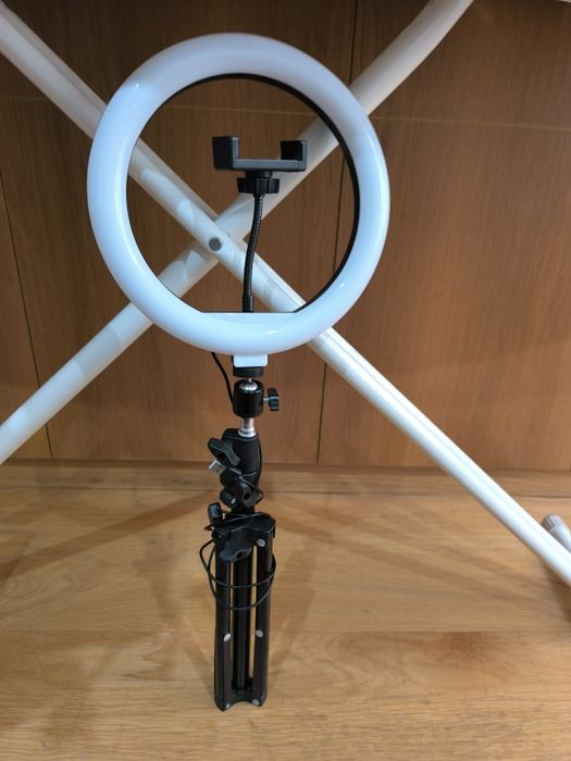 Tripé de filmagens telemóvel