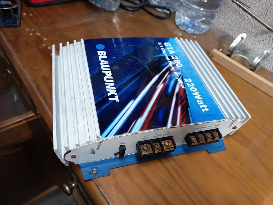 Amplificadores Audiobanh e Blaupunkt