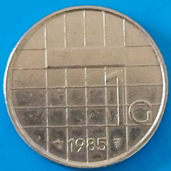 1 Florim de 1985  Rainha Beatriz  dos Países Baixos
