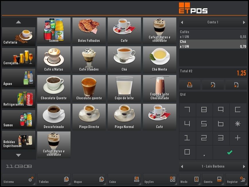 Sistemas Faturação POS Monitor Touch ( novos )