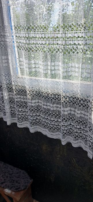 Тюль жакардова,коротка