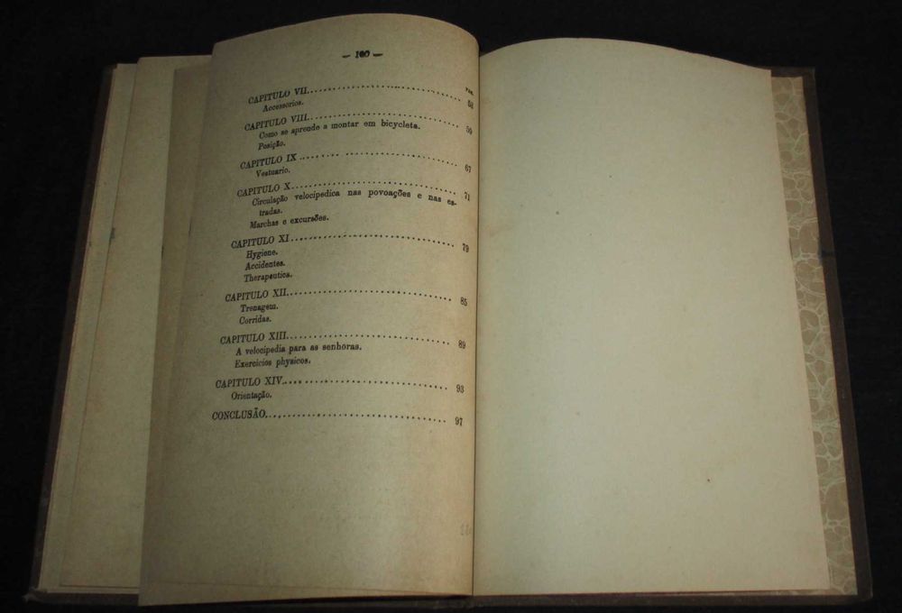 Livro Velocipedia Pratica Miguel de Alarcão 1ª edição 1896
