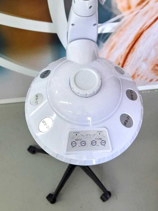 Vaporizador Facial de Ozônio Profissional para Cabelo, Barba ou Pele