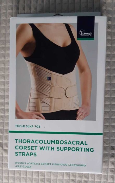 PAS ORTEZA piersiowo-lądźwiono-krzyżowa XXL TIMAGO