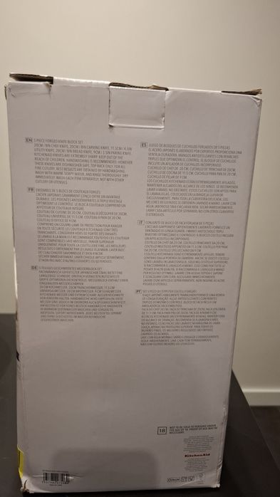 Zestaw noży marki Kitchenaid
