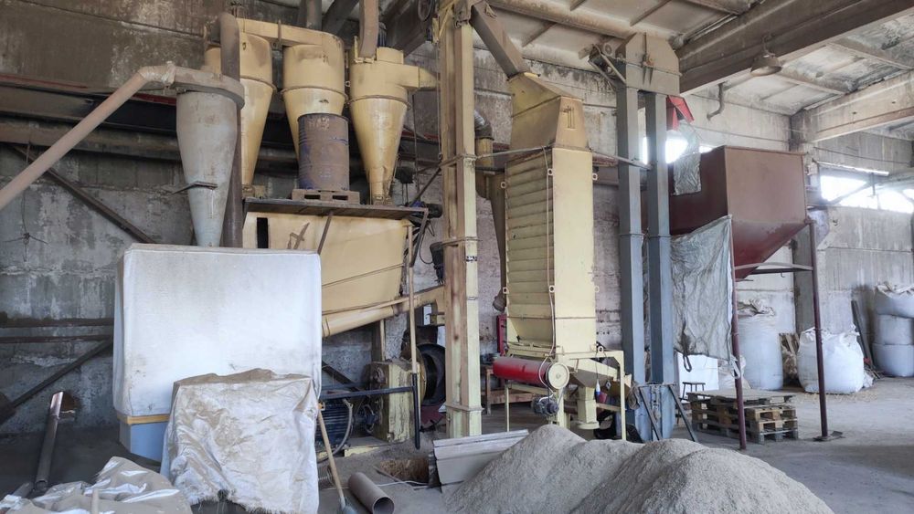 лінія з виробництва паливної гранули 6 мм.