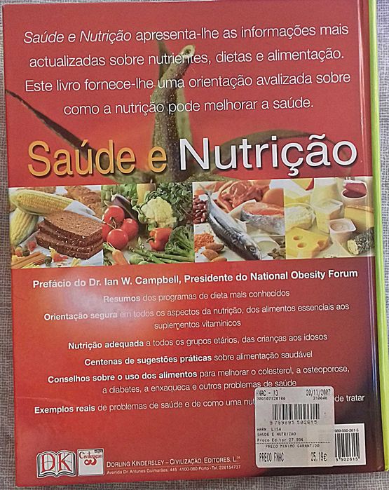 L Hark e D. Deen. Saúde e Nutriçao. Ilustrado. Obra Imprescindiv.