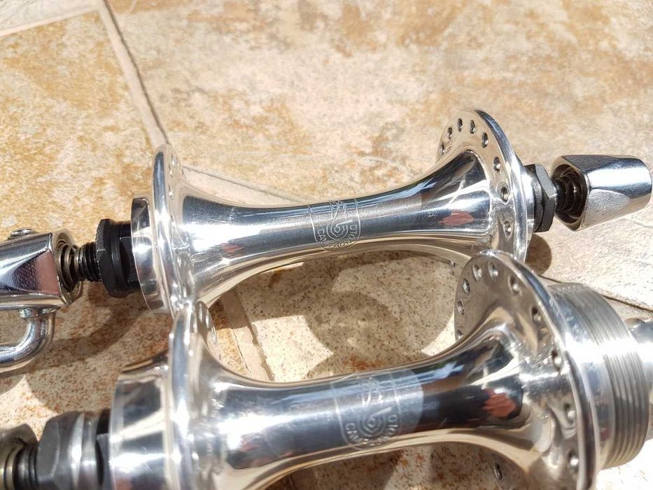 piasty Campagnolo, 36h, komplet + zaciski, vintage, stan SUPER !!!