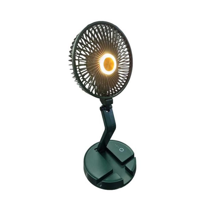 Ventilador Portátil Nova e Profissional USB com Luz (7 Polegadas)